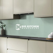 Bushboard Alloy Seabreeze Green Aluminium Feature Kitchen Splashback