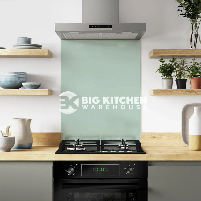 Bushboard Alloy Seabreeze Green Aluminium Feature Kitchen Splashback