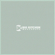 Bushboard Alloy Seabreeze Green Aluminium Feature Kitchen Splashback - Standard Hob Panel - 600mm x 800mm x 4mm