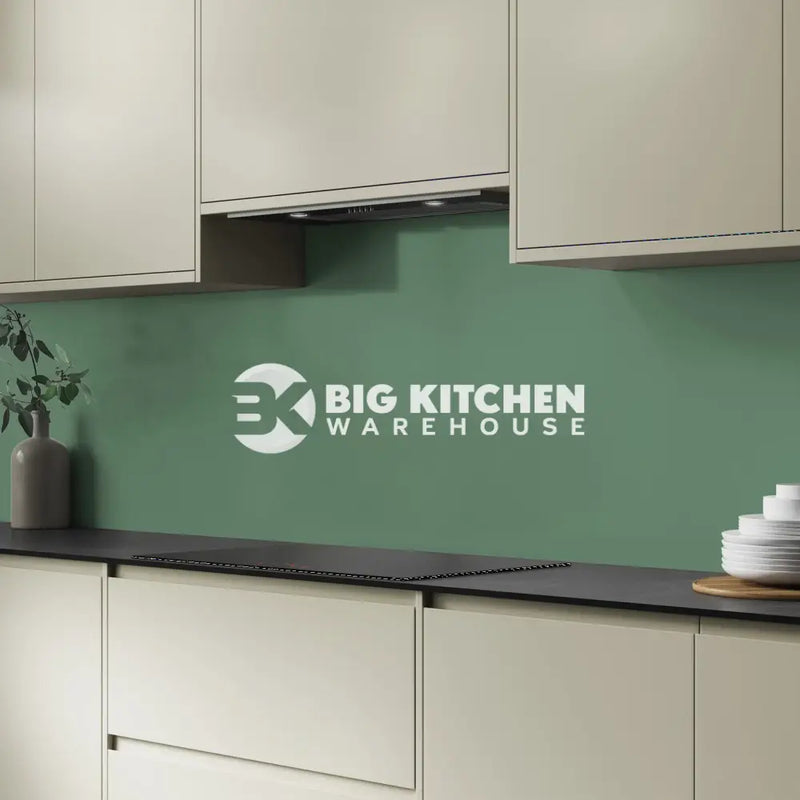 Bushboard Alloy Seafoam Green Aluminium Feature Kitchen Splashback
