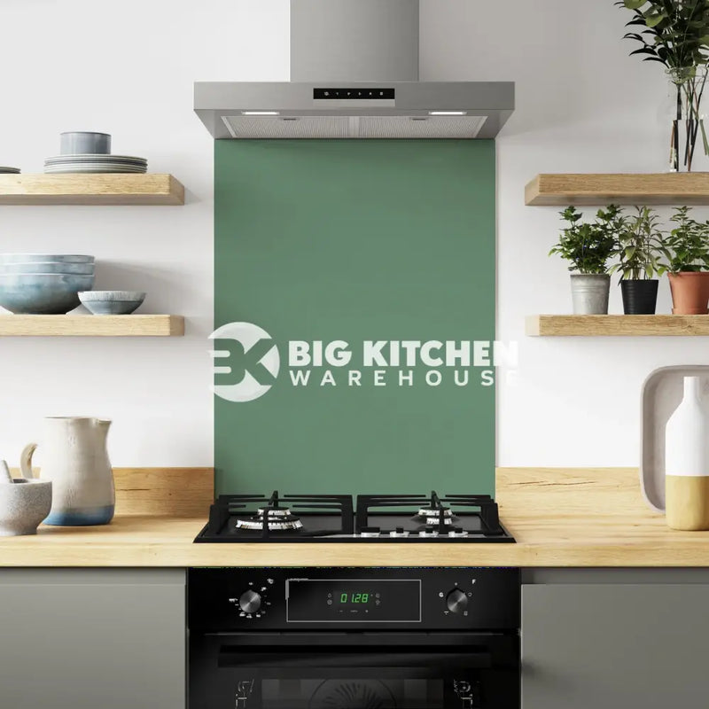 Bushboard Alloy Seafoam Green Aluminium Feature Kitchen Splashback