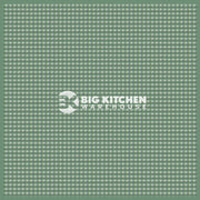 Bushboard Alloy Seafoam Green Aluminium Feature Kitchen Splashback - Standard Hob Panel - 600mm x 800mm x 4mm