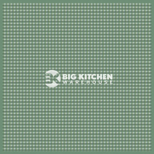 Bushboard Alloy Seafoam Green Aluminium Feature Kitchen Splashback - Standard Hob Panel - 600mm x 800mm x 4mm