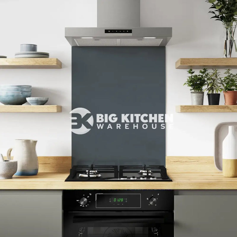 Bushboard Alloy Storm Blue Aluminium Feature Kitchen Splashback