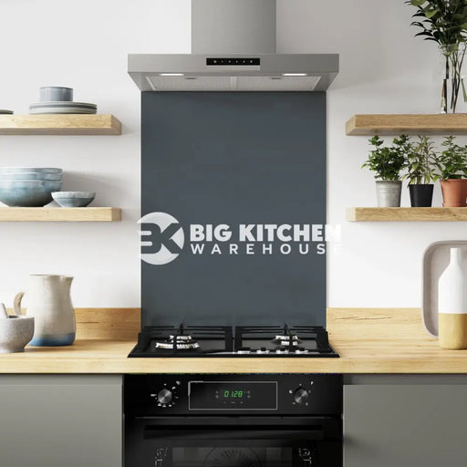 Bushboard Alloy Storm Blue Aluminium Feature Kitchen Splashback