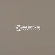 Bushboard Alloy Terra Grey Aluminium Feature Kitchen Splashback - Standard Hob Panel - 600mm x 800mm x 4mm