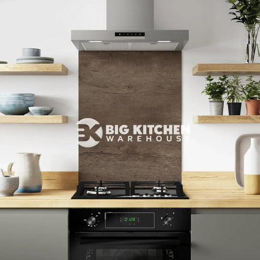 Bushboard Alloy Viking Oak Aluminium Feature Kitchen Splashback