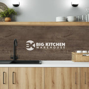 Bushboard Alloy Viking Oak Aluminium Feature Kitchen Splashback