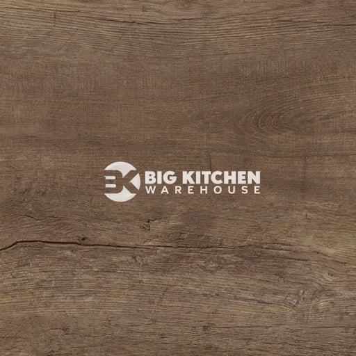 Bushboard Alloy Viking Oak Aluminium Feature Kitchen Splashback - Standard Hob Panel - 600mm x 800mm x 4mm