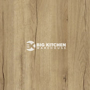 Bushboard Omega Classic Ashdown Oak Kitchen Worktops Timber Finish - 3mtr x 100mm x 20mm Upstand