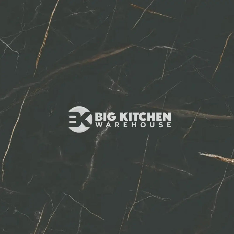 Bushboard Omega Classic Laurent Marble Kitchen Worktops Matt Finish - 3mtr x 100mm x 20mm Upstand