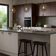 Bushboard Omega Classic Silver Granite Kitchen Worktops Stone Finish