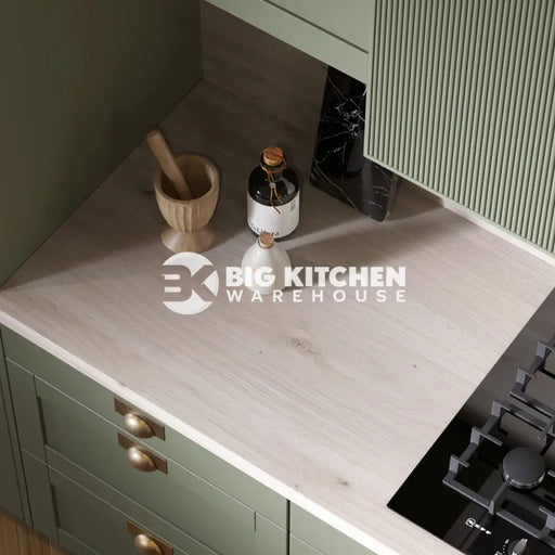 Bushboard Omega Modern Lanthwaite Oak Kitchen Worktops Timber Finish