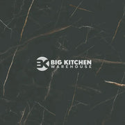 Bushboard Omega Modern Laurent Marble Kitchen Worktops Matt Finish - 3mtr x 100mm x 20mm Upstand