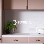 Bushboard Omega Modern Paros Marble Kitchen Worktops Matt Finish