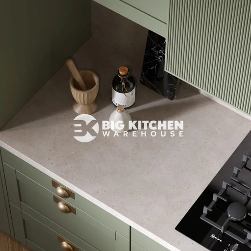 Bushboard Omega Modern Terrazzo Dune Kitchen Worktops Stone Finish