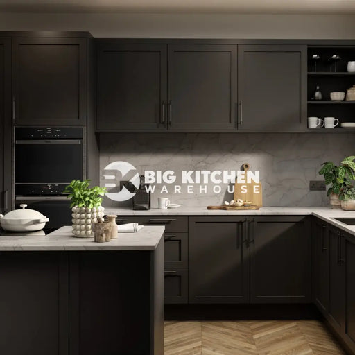Bushboard Omega Sleek Emperador Marble Kitchen Worktops Matt Finish