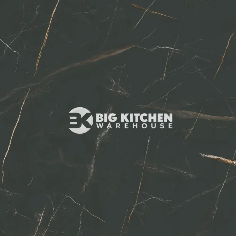 Bushboard Omega Sleek Laurent Marble Kitchen Worktops Matt Finish - 3mtr x 100mm x 20mm Upstand
