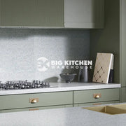 Bushboard Omega Strass Blanc (Gloss Finish) - Free Sample - Free Sample