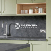 Bushboard Options Brasilia Kitchen Worktops (Stone Matt Finish) - 3mtr x 100mm x 20mm Upstand
