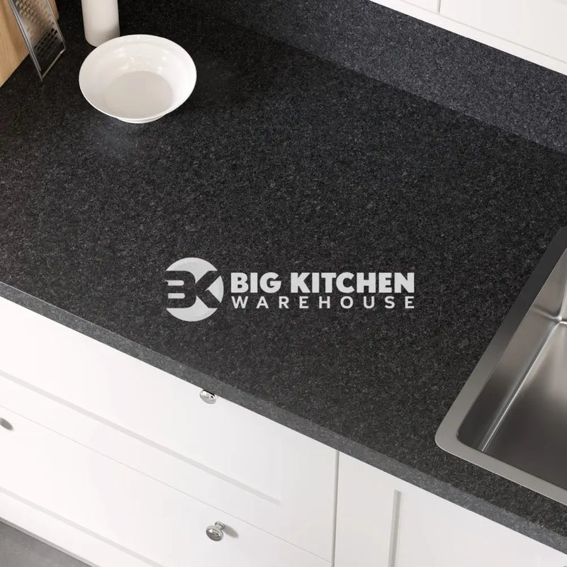 Bushboard Options Nero Granite (Stone Finish) - Free Sample - Free Sample