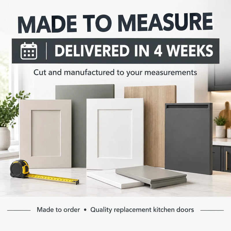 Cashel Lissa Oak Matt Effect Made-to-Measure Kitchen Door