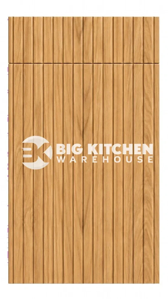Cleveland Casella Oak grain effect made-to-measure kitchen door