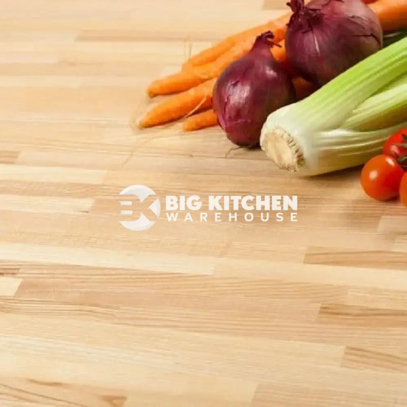 Deterra Solid Ash Wood Kitchen Worktops 40mm (T)
