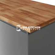 Deterra Solid Farmhouse Beech Real Wood Kitchen Worktops 40Mm (T)