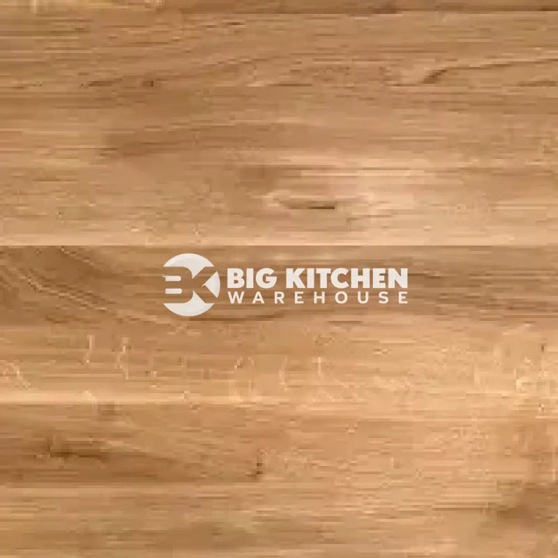 Deterra Solid Full Stave Oak Real Wood Kitchen Upstand