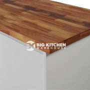 Deterra Solid Iroko Real Wood Kitchen Worktops 40Mm (T)