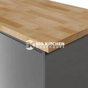Deterra Solid Prime Oak Real Wood Kitchen Upstand