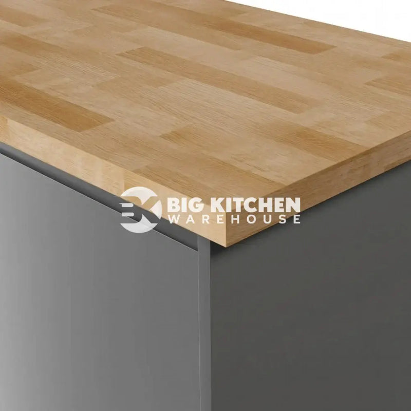 Deterra Solid Prime Oak Real Wood Kitchen Upstand