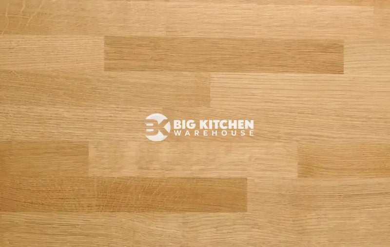 Deterra Solid Prime Oak Real Wood Kitchen Upstand