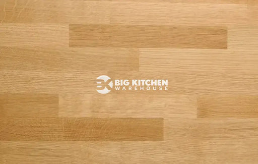 Deterra Solid Prime Oak Real Wood Kitchen Upstand
