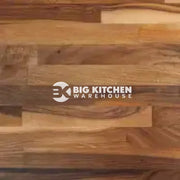 Deterra Solid Walnut Real Wood Kitchen Worktops 40mm (T)
