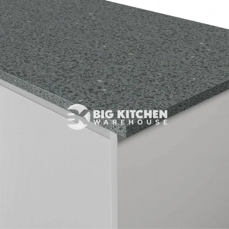 Duropal Kitchen Worktops S68035BR Quartz Grey - Square Edge - Brightstone Finish Square Edge Worktop - 4100mm x 640mm x
