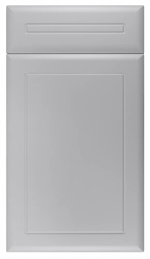 Euroline Stone Grey Ash Grain Effect Made-to-Measure Kitchen Door