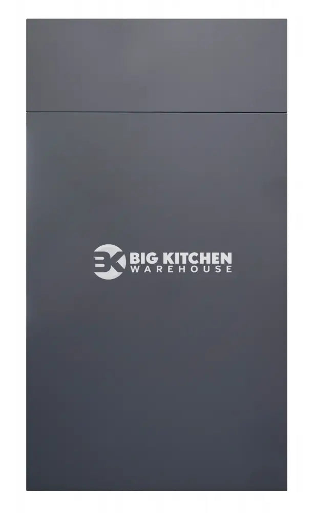 Fenton Painted (Laser Edged) Slab Carbon Grey- Replacement Kitchen Doors (1245mm High)