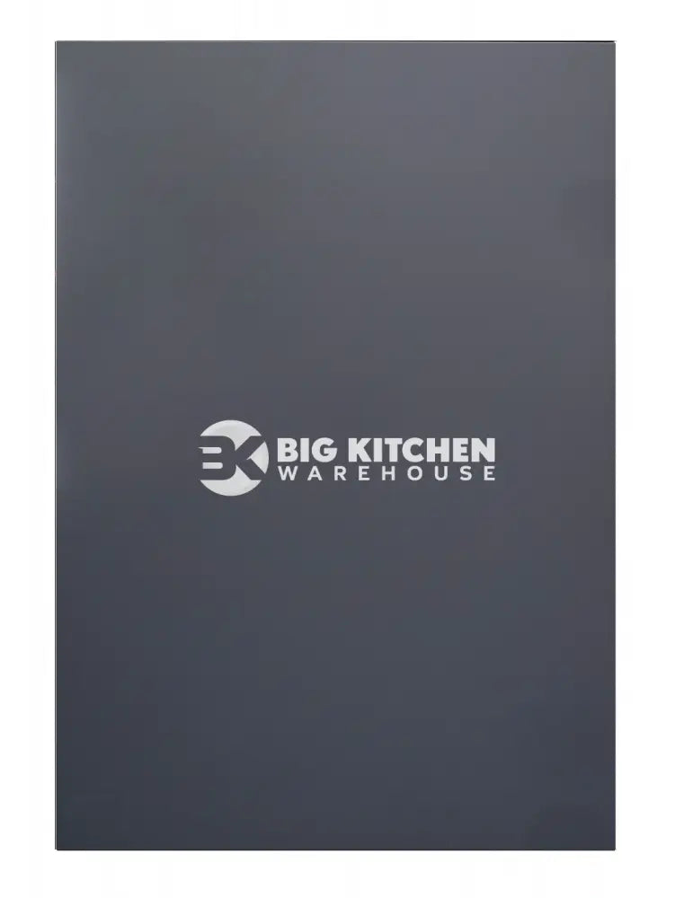 Fenton Painted (Laser Edged) Slab Carbon Grey- Replacement Kitchen Doors (645mm High) - 597mm Wide