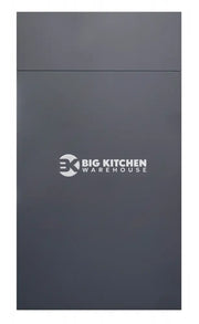 Fenton Painted (Laser Edged) Slab Carbon Grey- Replacement Kitchen Doors (End Panel)