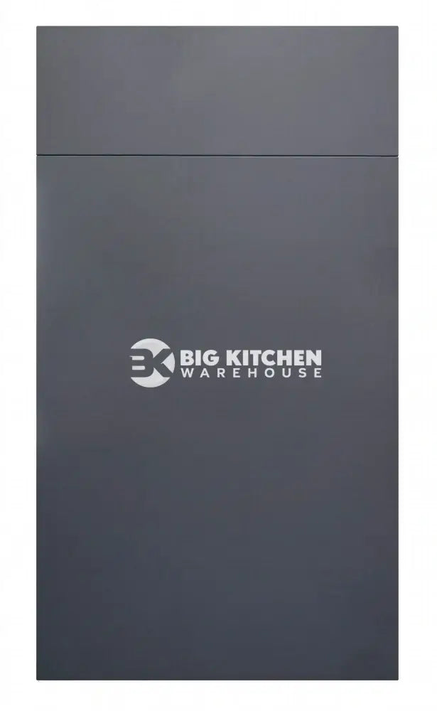 Fenton Painted (Laser Edged) Slab Carbon Grey- Replacement Kitchen Doors SAMPLE PRODUCTS