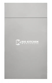 Fenton Painted (Laser Edged) Slab Dove Grey- Replacement Kitchen Doors (895mm High)