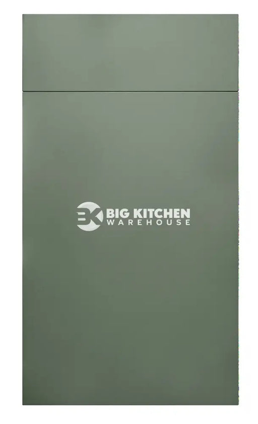 Fenton Painted (Laser Edged) Slab Reed Green- Replacement Kitchen Doors (End Panel)