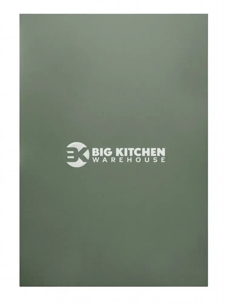 Fenton Painted (Laser Edged) Slab Reed Green- Replacement Kitchen Doors SAMPLE PRODUCTS 140mm x 295mm Sample (Free P&P)