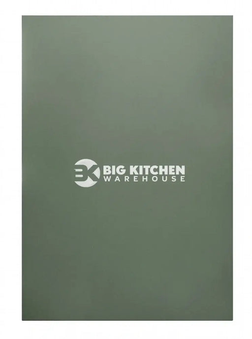 Fenton Painted (Laser Edged) Slab Reed Green- Replacement Kitchen Doors SAMPLE PRODUCTS 140mm x 295mm Sample (Free P&P)