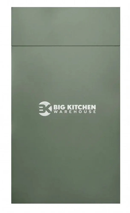 Fenton Painted (Laser Edged) Slab Reed Green- Replacement Kitchen Doors SAMPLE PRODUCTS