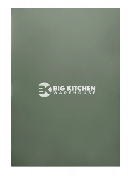 Fenton Painted (Laser Edged) Slab Reed Green- Replacement Kitchen Drawer Front (175mm High) - 397mm Wide