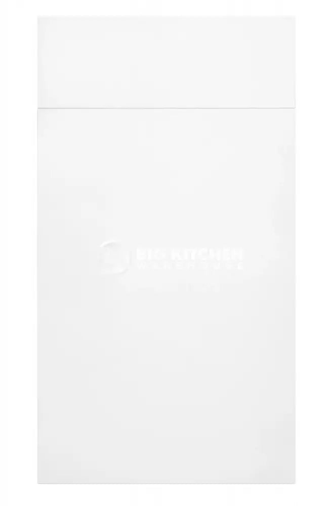 Fenton Painted (Laser Edged) Slab White- Replacement Kitchen Doors (End Panel)