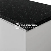 Formica Axiom Pp7682Pet Platinum Black Laminate Kitchen Worktops - Finish